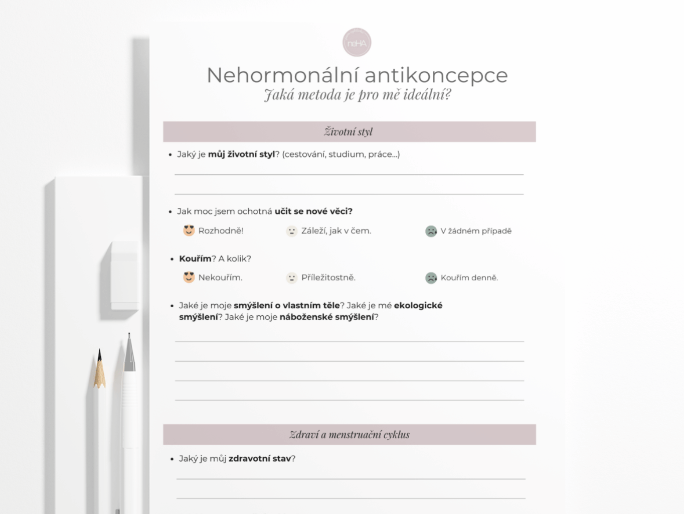 přehled nehormonálních metod zdarma nehormonálka