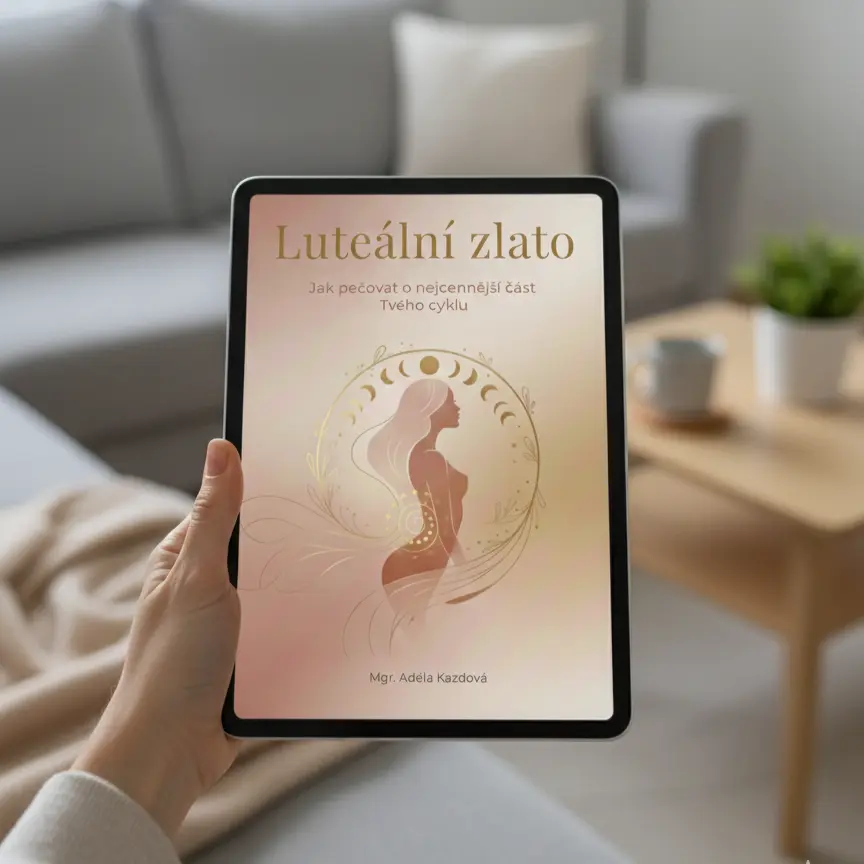 E-book Luteální zlato Jak pečovat o nejcennější část Tvého cyklu