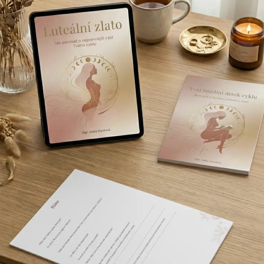 E-book Luteální zlato Jak pečovat o nejcennější část Tvého cyklu