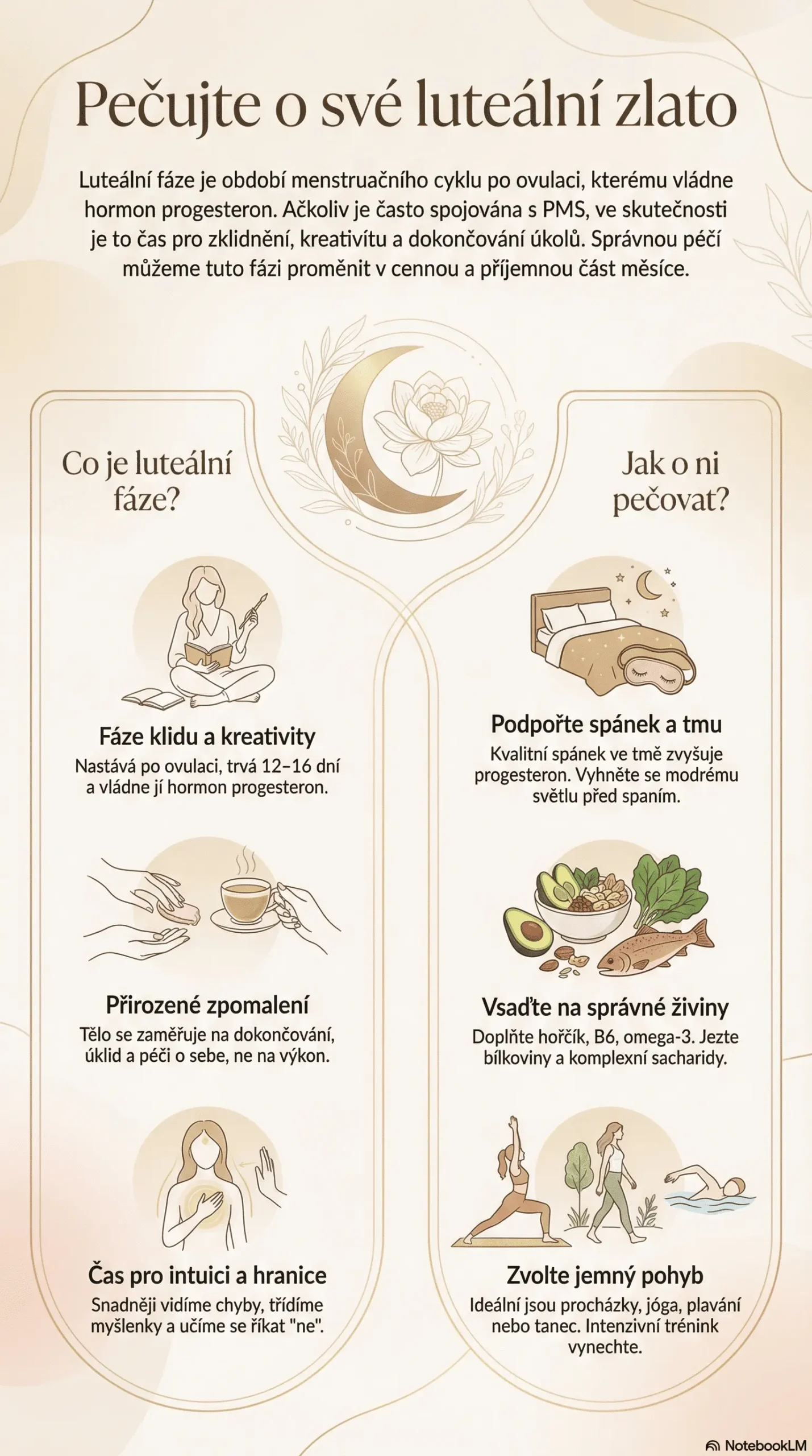 Infografika luteální zlato